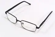 medium BIFOCAL READING GLASSES black frame SPRING HINGES powers +1.00 to +4.00
