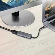 Bonelk USB-C 3-in-1 Multiport Hub (Space Grey)