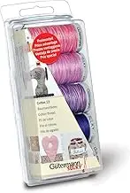Gutermann Thread Set: Machine Embroidery Cotton 12-Berry