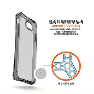 UAG 透明殼 軍規 防摔 手機殼 plyo 系列 防摔殼 適用於iphone 2022 SE3 SE2 7 8