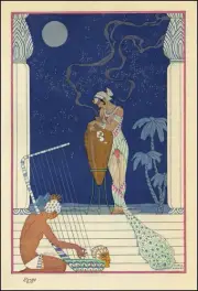 Egypt : George Barbier : Circa 1914 : Archival Quality Art Print