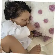African American Reborn Dolls 18 Inch 46 cm Black Baby Dolls Newborn Baby,