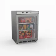 Thermaster Display Freezer With Glass Door HF200G S/S