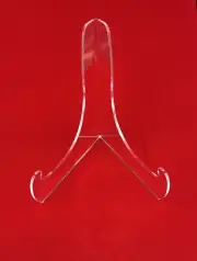 Large Acrylic Easel Stand for our Wood Display Cases