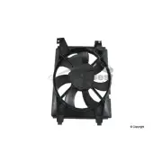 One New Halla A/C Condenser Fan Motor 977302D000 for Hyundai Elantra Tiburon (for: Hyundai)