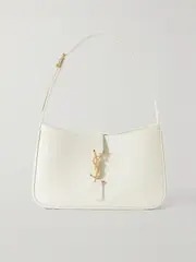 [SAINT LAURENT] SAINT LAURENT - Le 5 À 7 Leather Shoulder Bag - Cream - One size One size Cream