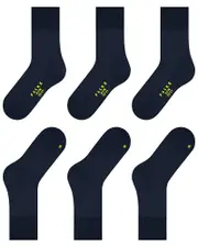 Falke Run Crew Socks, Pack of 3