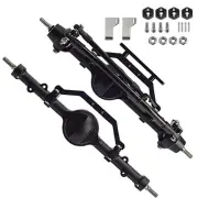 Front/Rear Complete Axle CNC Machined for 1:10 RC Crawler RC4WD D90 Upgrade Part