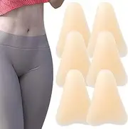 [Comebachome] Camel Toe Concealer, 6pcs Anti Camel Toe Silicone Inser, Reusable Anti Cameltoe Pad, Portable Underwear Guard for Women
