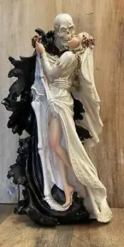 DOD Skelton Bride And Groom Couple 14" x 8"