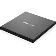 Verbatim 43888 External Slim Bluray Writer Ultra HD 4K Type C Connection [43888]