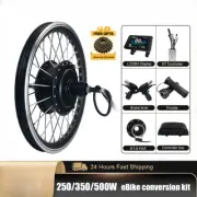 250W/350W/500W 36V 48V E-bike Conversion Kit Rear Cassette Wheel Hub Motor Kit