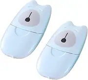 iplusmile 2 Pack of Travel Soap Flakes 50 Sheets/Each Soap Paper for Face Hands Bath Fragrant Women-Friendly Safe Material