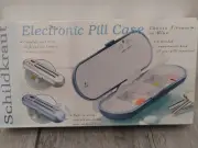 schildkraut electronic pill case complete w- LCD clock & low battery indicator