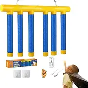 Catching Sticks Game Reaction Training Toy,Catching Sticks Game,Reflex Challenge Game,Hand Eye Coordination Training,Multi-Player Game,Adjustable Speed,USB Rechargeable,for Kids and Adults (Blue)