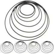 50 Pcs Tape Recorder Belt Rubber Cassette Players Belts for Maintenance