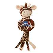 Kong Dog Wubba No Stuff Giraffe Large Dog Toy Pet Canine Fetch Tugging Thrashing