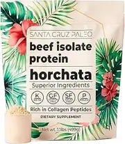 Beef Isolate Protein by Santa Cruz Paleo (Horchata)