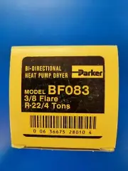 PARKER BI-FLOW HEAT PUMP LIQUID LINE FILTER DRIER 3/8" FLARE - BF083F - BR2