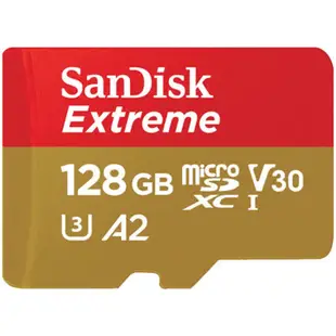 SanDisk Extreme micro SDXC UHS-I V30 A2 64G 128G 256G 高速記憶卡