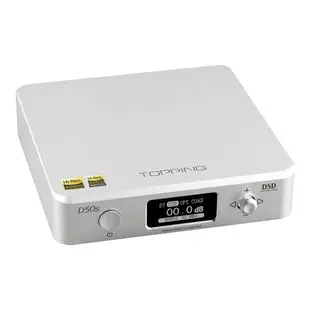 TOPPING拓品D50s音頻解碼器ES9038 DAC 藍牙LDAC DSD512硬解HIFI