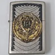 Zippo Cyber Dragon 2 Lighter Windproof High Polish Korean Design Version Gift