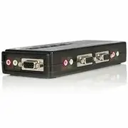 StarTech 4 Port USB KVM Switch w/ Audio & Cables - SV411KUSB