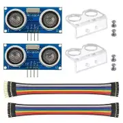 WWZMDiB 2Pcs HC-SR04 Ultrasonic Sensor Module for Arduino R3 MEGA Mega2560 Du...