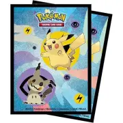 Ultra Pro Pokemon Pikachu & Mimikyu Deck Sleeves 65 ct Trading Card Sleeves