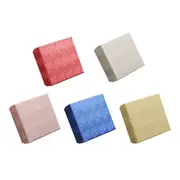 25X Jewelry Gift Boxes Shell Pattern 7.5CM Small GiftBox Empty Jewelry With Foam
