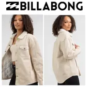 BNWT BILLABONG SHERPA LINED CHEEKY JACKET SIZE 12 (LARGE) RRP $160