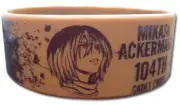 Attack On Titan Mikasa Anime PVC Wristband GE-54057