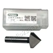 1PC 30×90° 1Flute Straight Shank Chamfering cutter tool lathe turning tool