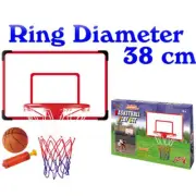 Kids Children Teenage Outdoor Basketball Ring Hoop Rim With Backboard