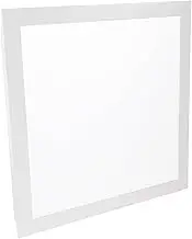 Homoyoyo Square Light Cover White Aluminum Frame with Frosted Light Filter for Classroom Decoration Kitchen and Bedroom Lighting