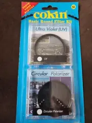 Cokin Optilight,Basic Round Filter Kit, 49mm,UV,Circular Polarizer NOS C0010.q15