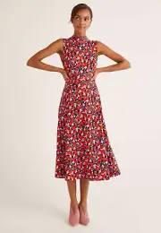 Beautiful! Boden Miriam Ponte Midi Dress Size 8R