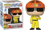 Pop Devo Satisfaction Yellow Suit Vinyl Figure