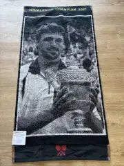 2001 Wimbledon Tennis Beach Towel Sample From Simba Towels