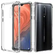 For Oppo Reno Z Case Shockproof Tough Air Cushion Gel Clear Transparent Heavy Duty Case Cover