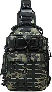 ETUCYNG Fishing Tackle Bag,Portable Reflective Tackle Backpack | Oxford Fabric Storage Pack, Outdoor Fish Equipment for Canoeing, Kayaking