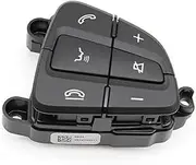 MKVAXR Car Cruise Control Button, for W166 W292 W156 W246 2015-2019 0999050600 Car Multi-Function Steering Wheel Switch Buttons Phone Control Key Car Steering Wheel Switch Kit(Black Right)