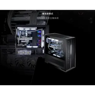 LIAN LI 聯力 V3000 PLUS 電腦機殼 黑色 白色 GGF版 ATX Mini-ITX 玻璃側透 易飛電腦