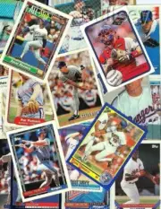 GIFTS FOR CHILDREN 50 Assorted Texas Rangers Old Baseball Cards FREE POSTAGE