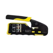 Klein Tools Klein Tools VDV226-110 | Pass-Thru™ Modular Data Crimper | Black &