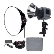 Aputure Amaran COB 60x S LED Monolight with Light Dome SE Softbox Bundle