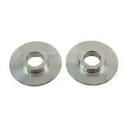 (2) 5/8" Bench Grinder Wheel Flanges | Buffer Washers Polishing Buffing Grinding