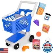 Let's Go Shopping Pretend Scan and Sort Shopping Cart, Sturdy Plastic, Includ