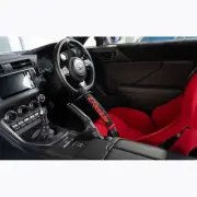 GREDDY STEERING LOCK BLACK / RED