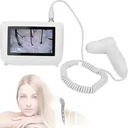 Skin Diagnosis Hair Analyzer, 5 Inch Rechargeable Scalp Hair Follicle Oil Moisture Magnifying Detector, Skin Pigment Tester Analyzer